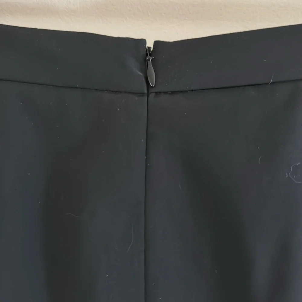 Pink Tartan black wool pencil skirt sz2 - Picture 5 of 11